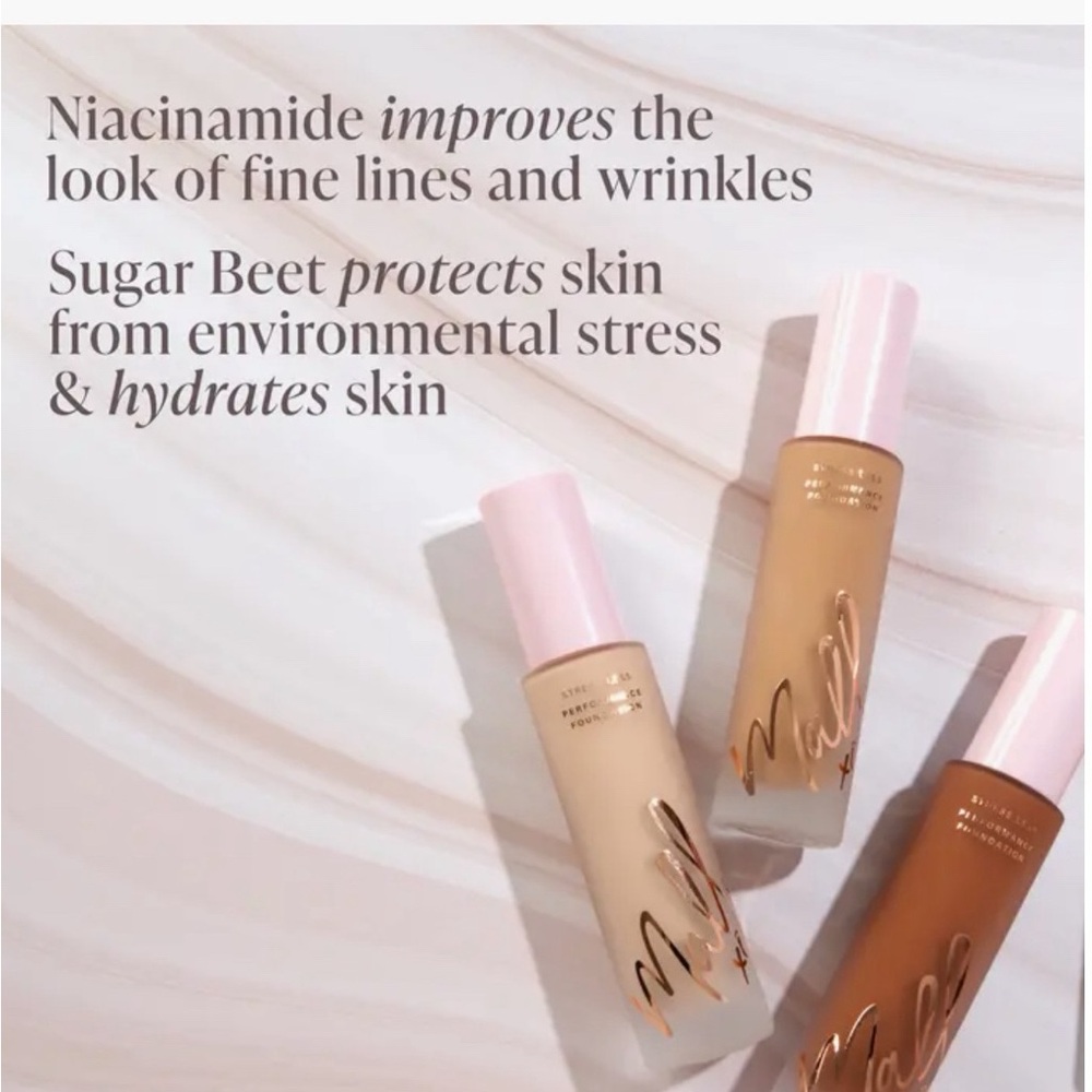 Mally Beauty Stress Less Performance Foundation | Shade: Tan (NIB) - Picture 4 of 5